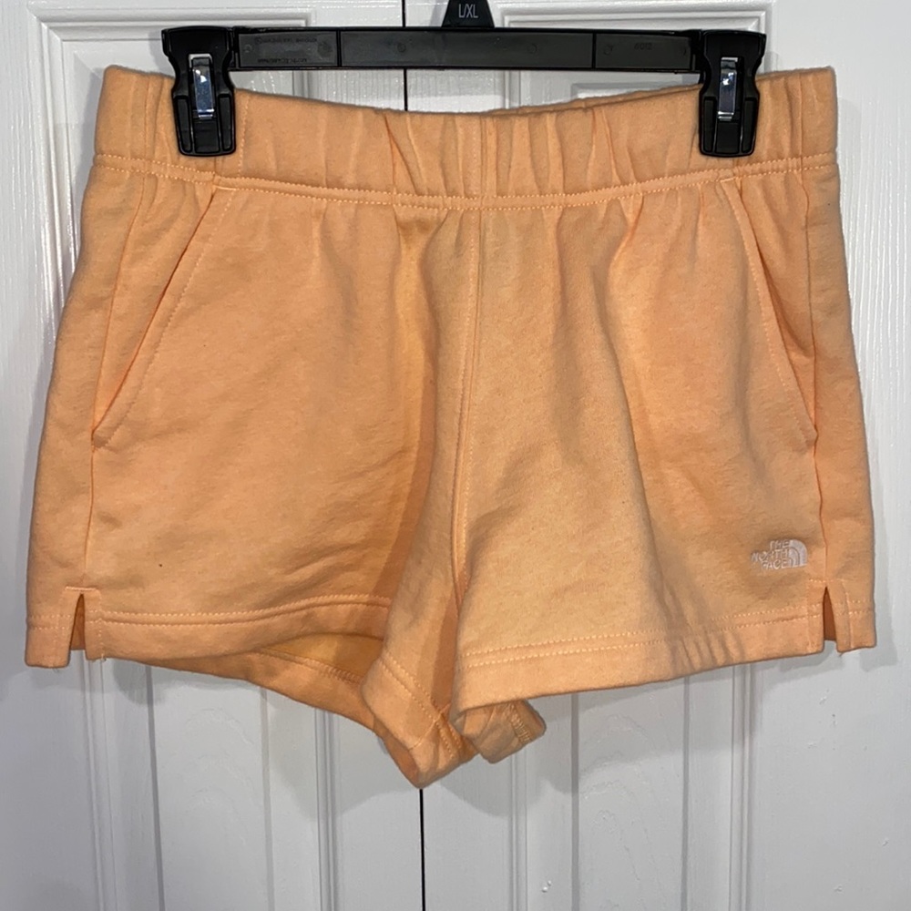 north face sweat shorts